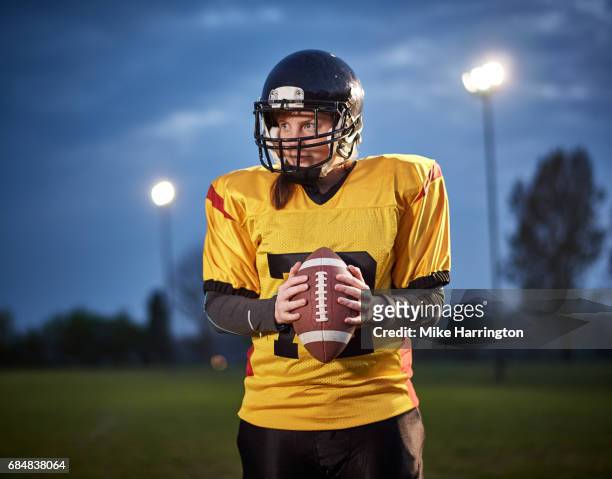 352 Woman In Football Uniform Stock Photos, High-Res Pictures, and Images -  Getty Images