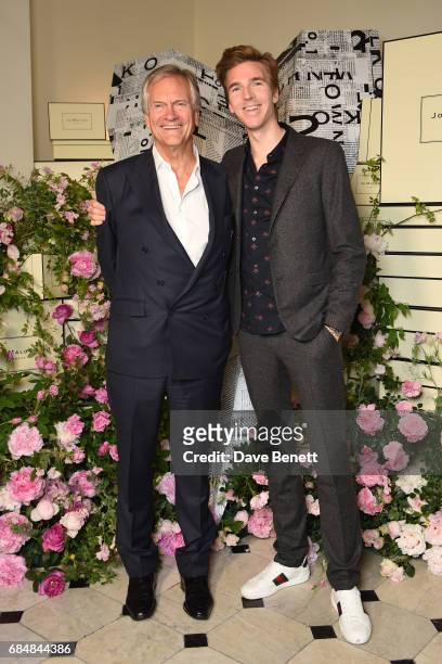 Charles Delevingne and James Cook attend 'The Talk Of The Townhouse' hosted by JO MALONE LONDON on May 18, 2017 in London, England.