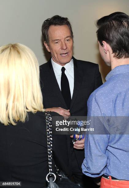 Bryan Cranston attends a special screening of "Wakefield" hosted by FIJI Water and the Cinema Society at Landmark Sunshine Cinema on May 18, 2017 in...