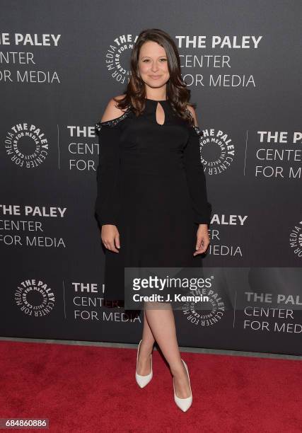 Actress Katie Lowes attends The Paley Center For Media Presents: The Ultimate "Scandal" Watch Party at The Paley Center for Media on May 18, 2017 in...
