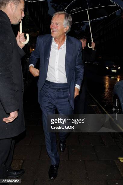 Charles Delevingne arriving at Jo Malone party in Marylebone on May 18, 2017 in London, England.