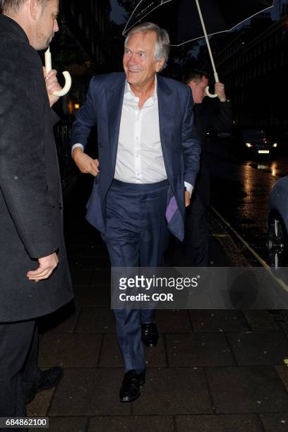 Charles Delevingne arriving at Jo Malone party in Marylebone on May 18, 2017 in London, England.