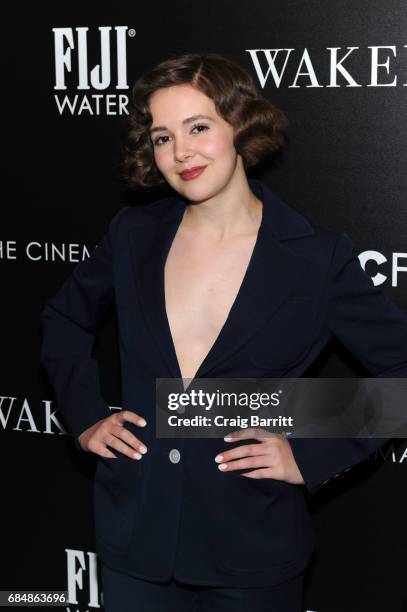 Victoria Bruno attends a special screening of "Wakefield" hosted by FIJI Water and the Cinema Society at Landmark Sunshine Cinema on May 18, 2017 in...