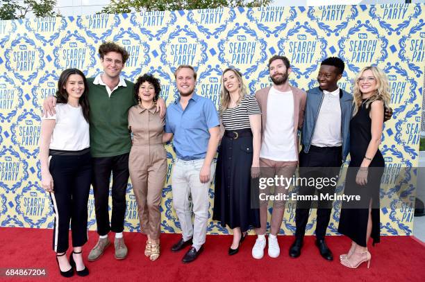 Producer Lilly Burns, actors John Reynolds, Alia Shawkat, John Early, producers Sarah-Violet Bliss and Charles Rogers, and actors Brandon Micheal...