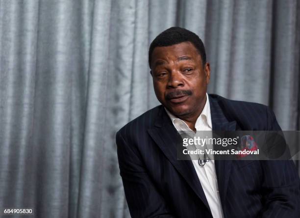 Actor Carl Weathers attends a career retrospective for SAG-AFTRA Foundation Conversations at SAG-AFTRA Foundation Screening Room on May 18, 2017 in...