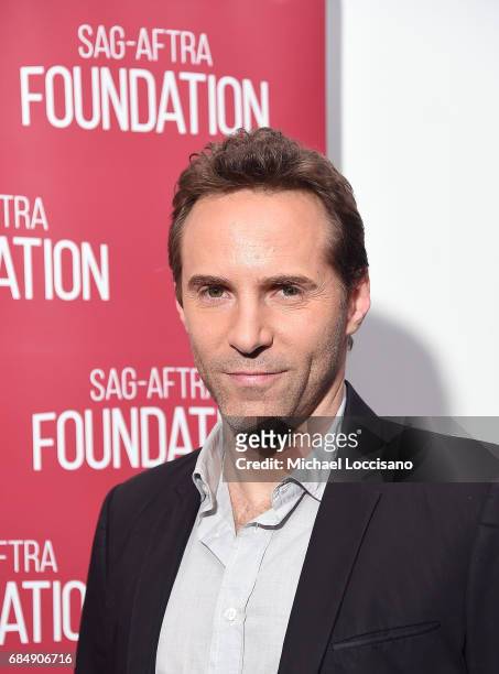Actor Alessandro Nivola attends the SAG-AFTRA Foundation Presentation of Conversations with Alessandro Nivola of "The Wizard Of Lies" at SAG-AFTRA...