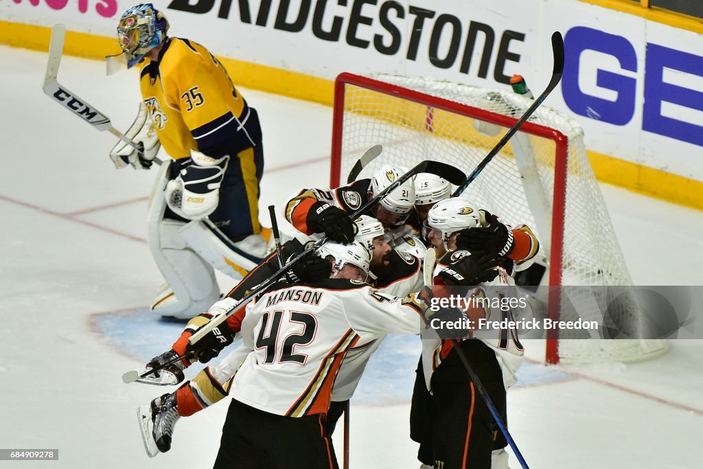 Anaheim Ducks v Nashville Predators - Game Four