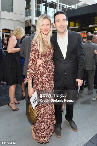 Catherine McCord and Jonathan Gordon attend Uplift Family Services at Hollygrove Gala at W Hollywood on May 18, 2017 in Hollywood, California.