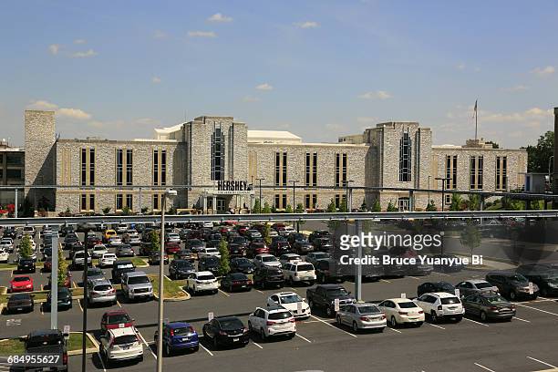 the hershey company's headquarters - hershey stock pictures, royalty-free photos & images