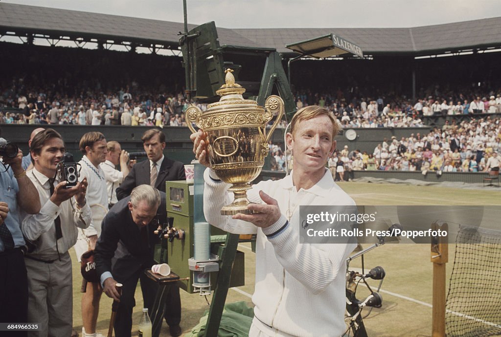 Rod Laver Wins 1968 Wimbledon Championships