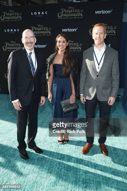 Guests at the Premiere of Disneys and Jerry Bruckheimer Films Pirates of the Caribbean: Dead Men Tell No Tales, at the Dolby Theatre in...