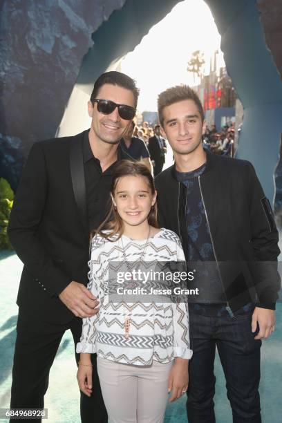 Actor Gilles Marini and guests at the Premiere of Disneys and Jerry Bruckheimer Films Pirates of the Caribbean: Dead Men Tell No Tales, at the...