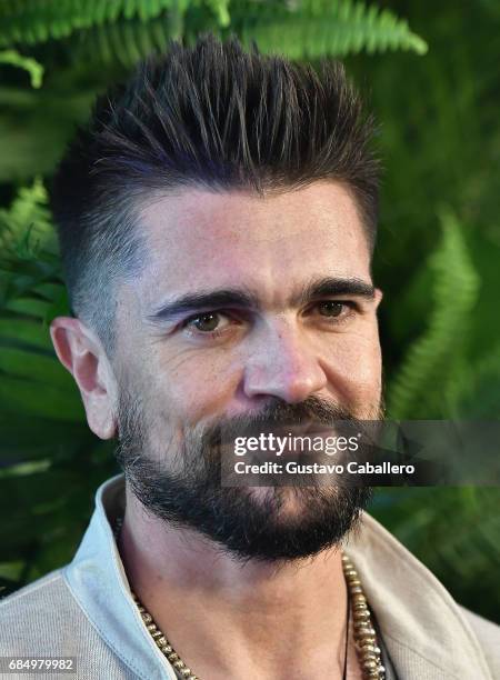 Juanes is seen at the premiere of 'The Juanes Effect' at Faena Forum on May 18, 2017 in Miami Beach, Florida.