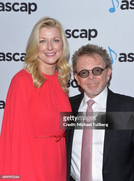 Elizabeth Matthews and ASCAP President Paul Williams attend the 34th Annual ASCAP Pop Music Awards at The Wiltern on May 18, 2017 in Los Angeles,...