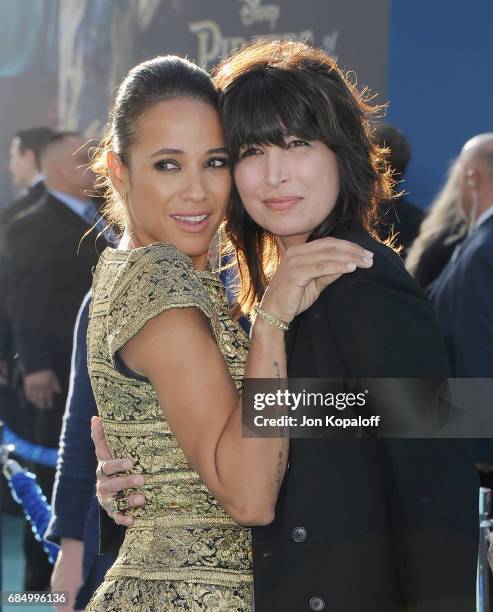 Actress Dania Ramirez and Elizabeth Keener arrive at the Los Angeles Premiere "Pirates Of The Caribbean: Dead Men Tell No Tales" at Dolby Theatre on...