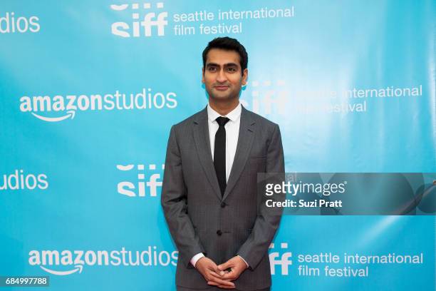 Actor Kumail Nanjiani poses for a photo at the opening night gala of the Seattle International Film Festival on May 18, 2017 in Seattle, Washington.