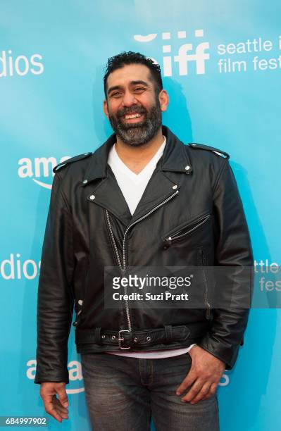 Actor Joe Carman poses for a photo at the opening night gala of the Seattle International Film Festival on May 18, 2017 in Seattle, Washington.