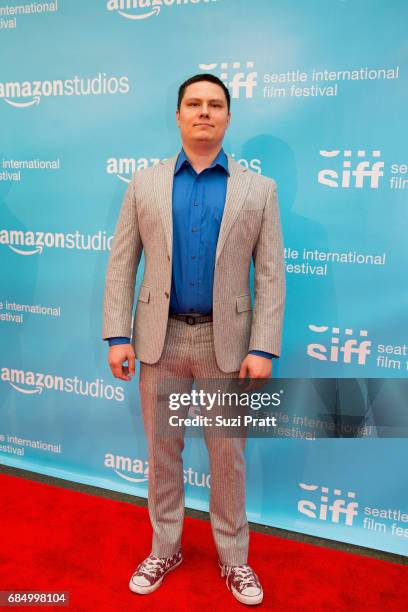 Filmmaker Wes Hurley poses for a photo at the opening night gala of the Seattle International Film Festival on May 18, 2017 in Seattle, Washington.