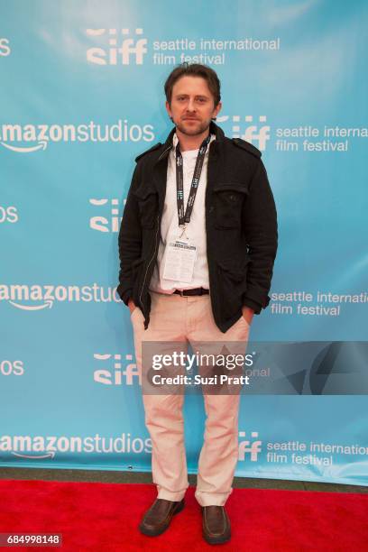 Producer Brian Nunes poses for a photo at the opening night gala of the Seattle International Film Festival on May 18, 2017 in Seattle, Washington.