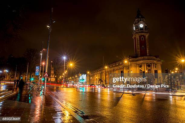 lambeth town hall, brixton, south london - brixton stockfoto's en -beelden