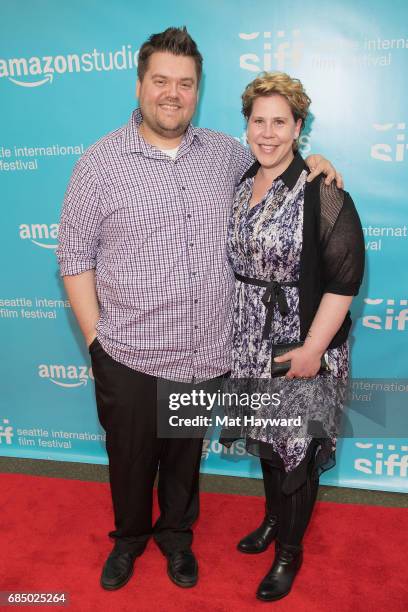 Guests attend the 43rd Seattle International Film Festival Opening Night at McCaw Hall on May 18, 2017 in Seattle, Washington.