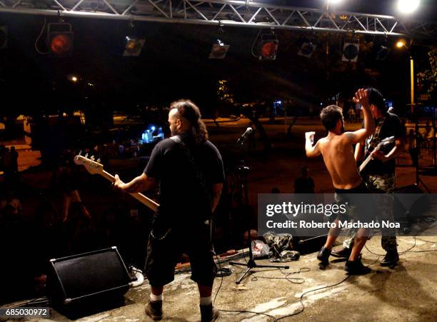 Congregation', Cuban rock group or band performing during the 'Ciudad Metal' rock festival which is the largest and best established in the Cuban...