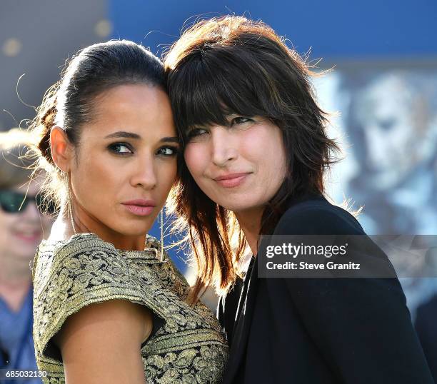 Dania Ramirez, Elizabeth Keener arrives at the Premiere Of Disney's "Pirates Of The Caribbean: Dead Men Tell No Tales" at Dolby Theatre on May 18,...