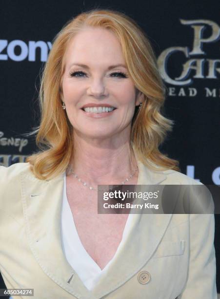 Actress Marg Helgenberger attends premiere of Disney's 'Pirates Of The Caribbean: Dead Men Tell No Tales' at Dolby Theatre on May 18, 2017 in...