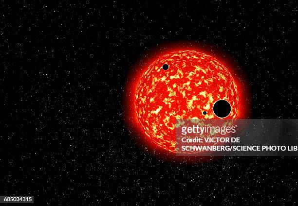 exo planet - extrasolar planet stock illustrations