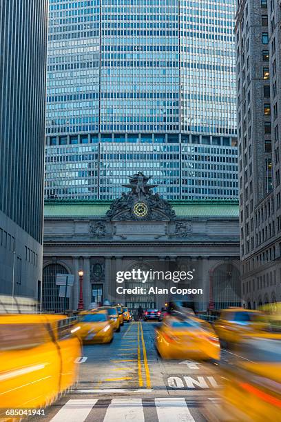 usa, new york, manhattan, midtown, grand central station - alan copson stock pictures, royalty-free photos & images