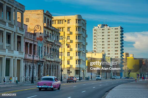 cuba, havana, the malecon - alan copson stock pictures, royalty-free photos & images