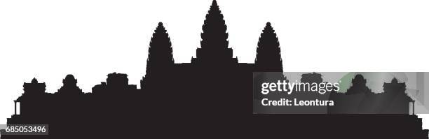 点のアンコールワットイラスト素材 Getty Images 点のアンコールワットイラスト素材 Getty Images