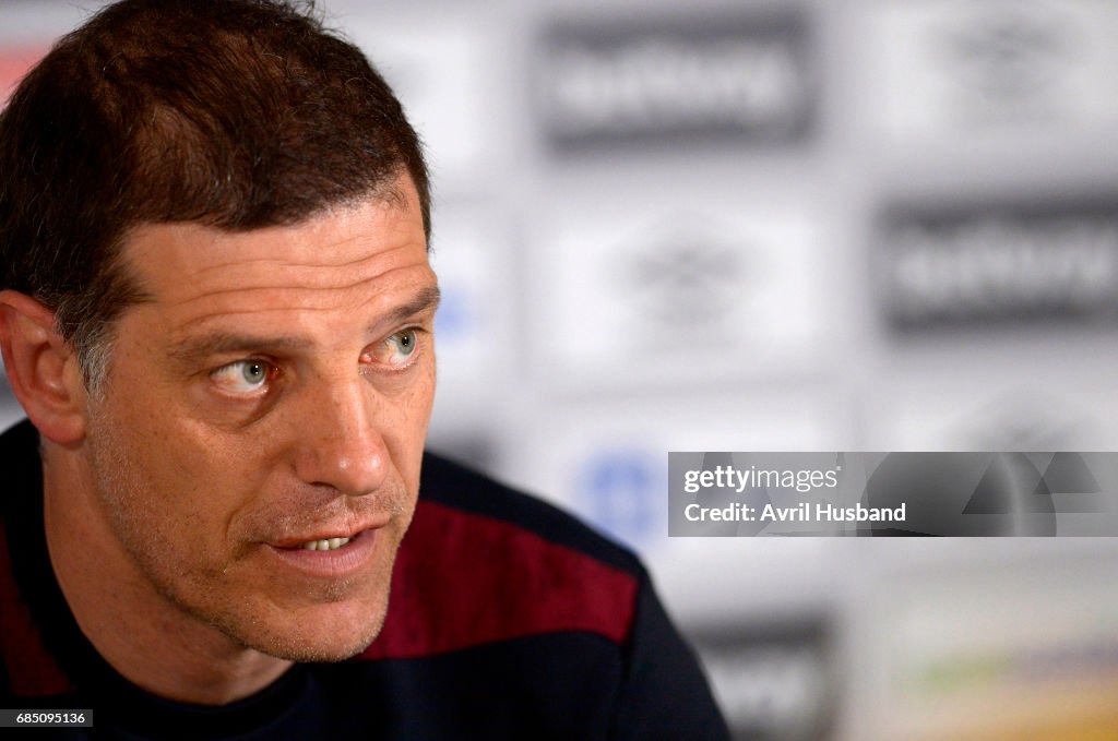 West Ham United Training and Press Conference