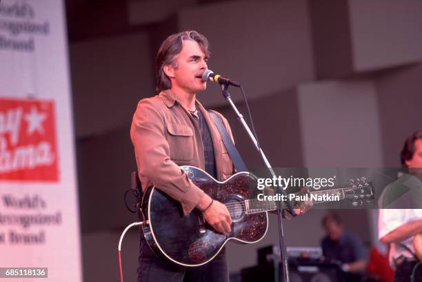 Hal Ketchum at the Petrillo Bandshell in Chicago, Illinois, July 1, 1992.