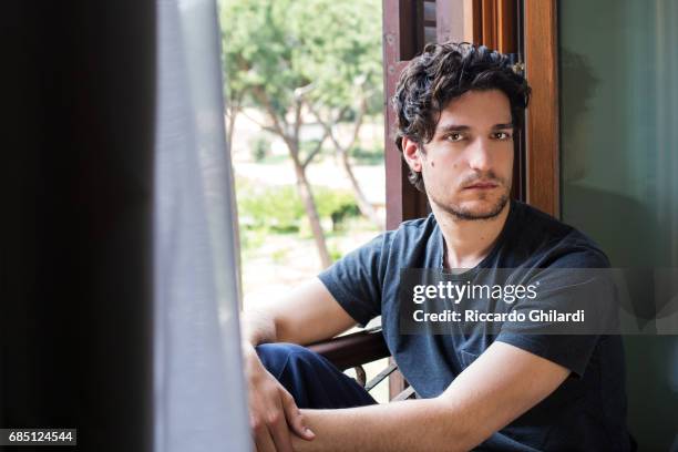 Actor Louis Garrel is photographed on April 7, 2017 in Rome, Italy.