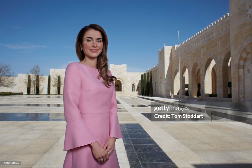 Queen Rania, Sunday Times magazine UK, April 30, 2017