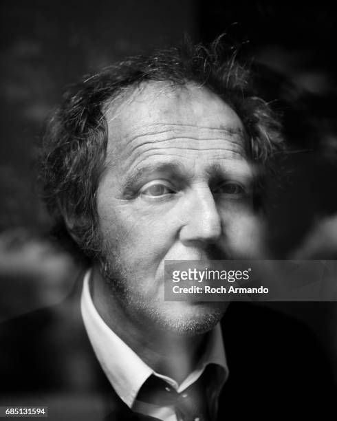 Film director Arnaud Desplechin is photographed for Positif magazine on April 1, 2015 in Paris, France.