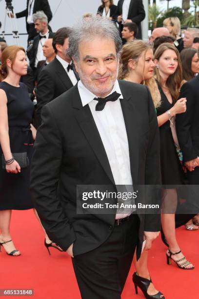 Raphael Mezrahi attends the "Nelyobov " screening during the 70th annual Cannes Film Festival at Palais des Festivals on May 18, 2017 in Cannes,...