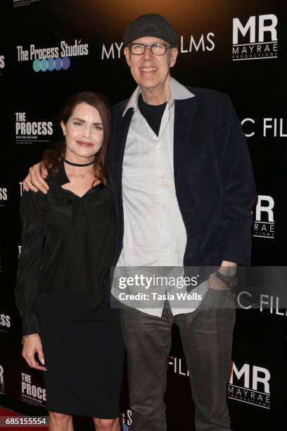 Director Mitzi Kapture and director/acting coach Larry Moss attend the VIP Premiere Screening of "The Process" at DGA Theater on May 18, 2017 in Los...