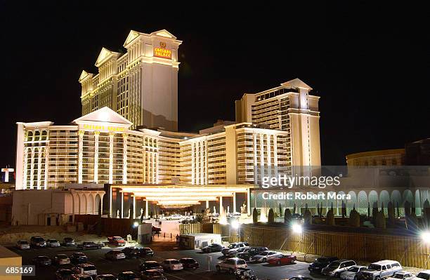 Caesars Palace Hotel and Casino is seen on May 30, 2002 in Las Vegas, Nevada.