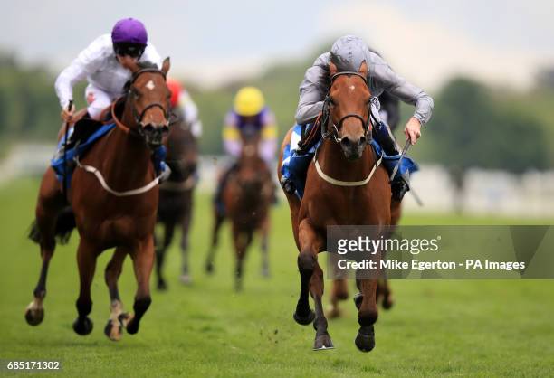 Main Desire ridden by Daniel Tudhope wins The Langleys Solicitors British EBF Marygate Filliesâ Stakes during day two of the Dante Festival at York...
