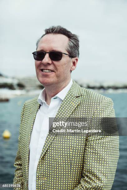 Producer, director and writer Thom Powers is photographed on May 18, 2017 in Cannes at Majestic Beach, France.