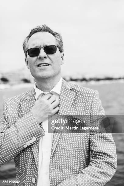 Producer, director and writer Thom Powers is photographed on May 18, 2017 in Cannes at Majestic Beach, France.