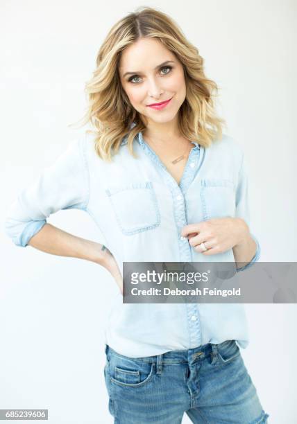Deborah Feingold/Corbis via Getty Images) NEW YORK Actress and author Jenny Mollen poses for a portrait in January 2015 in New York City, New York.