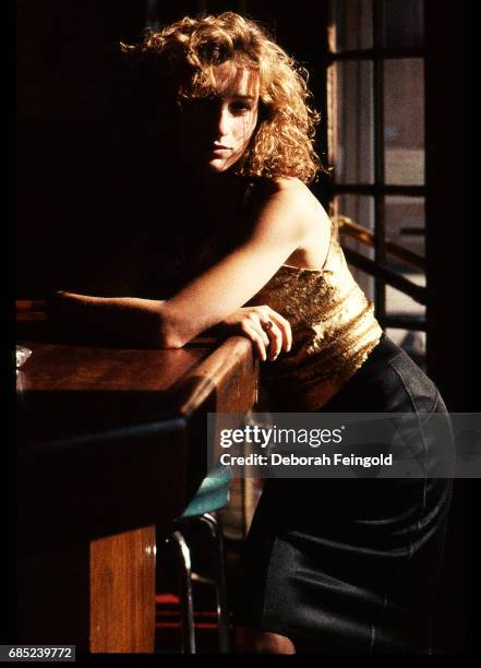 Deborah Feingold/Corbis via Getty Images) NEW YORK Actress Jennifer Grey poses for a portrait in June 1987 in New York City, New York.