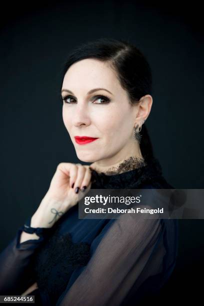 Deborah Feingold/Corbis via Getty Images) NEW YORK Actress and author Jill Kargman poses for a portrait in May 2016 in New York City, New York.