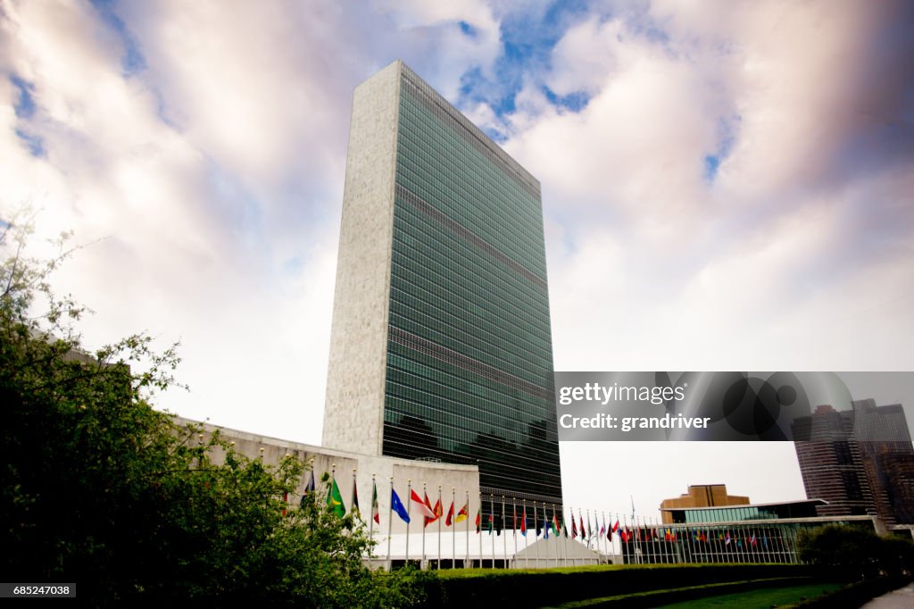 United Nations Building in Manhattan