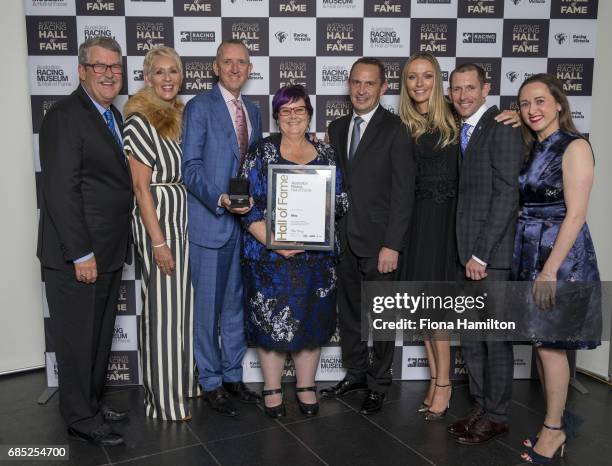 Paul Kepitis Patricia and Peter Tighe Debbie Kepitis, Chris and Stephanie Waller, Hugh and Christine Bowman and at Federation Square on May 19, 2017...