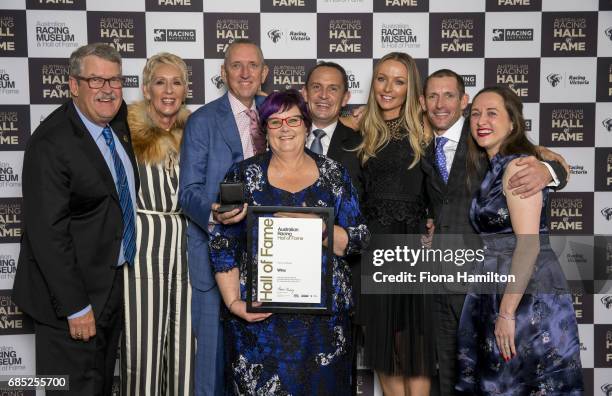 Paul Kepitis Patricia and Peter Tighe Debbie Kepitis, Chris and Stephanie Waller, Hugh and Christine Bowman and at Federation Square on May 19, 2017...