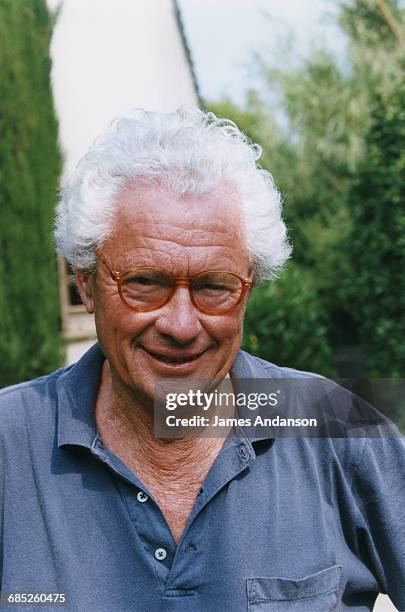 English photographer and film director David Hamilton in St. Tropez, France, 29th June 1995.